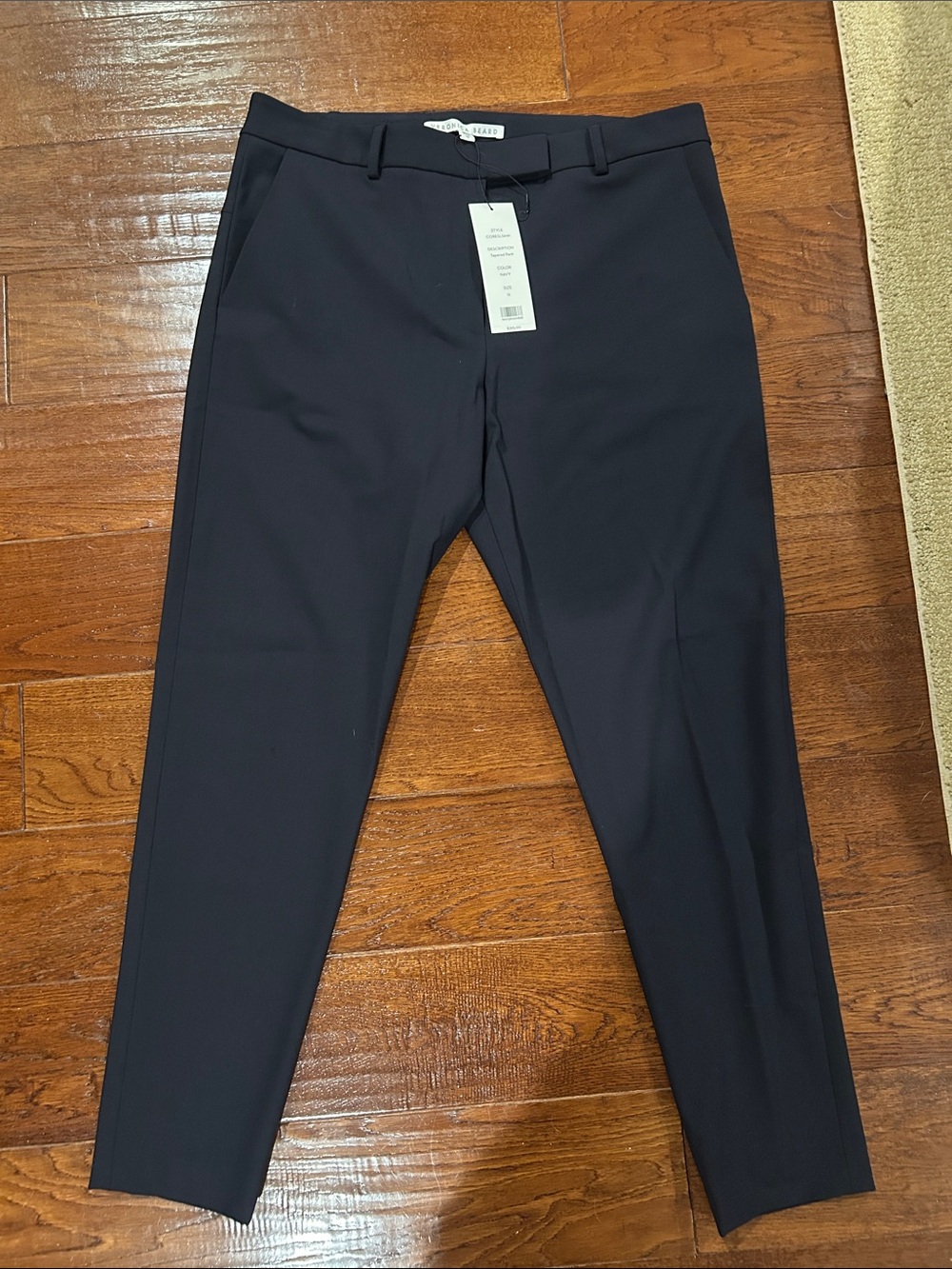 NWT Veronica Beard Navy Men's Dress Pants - Tailored Taper